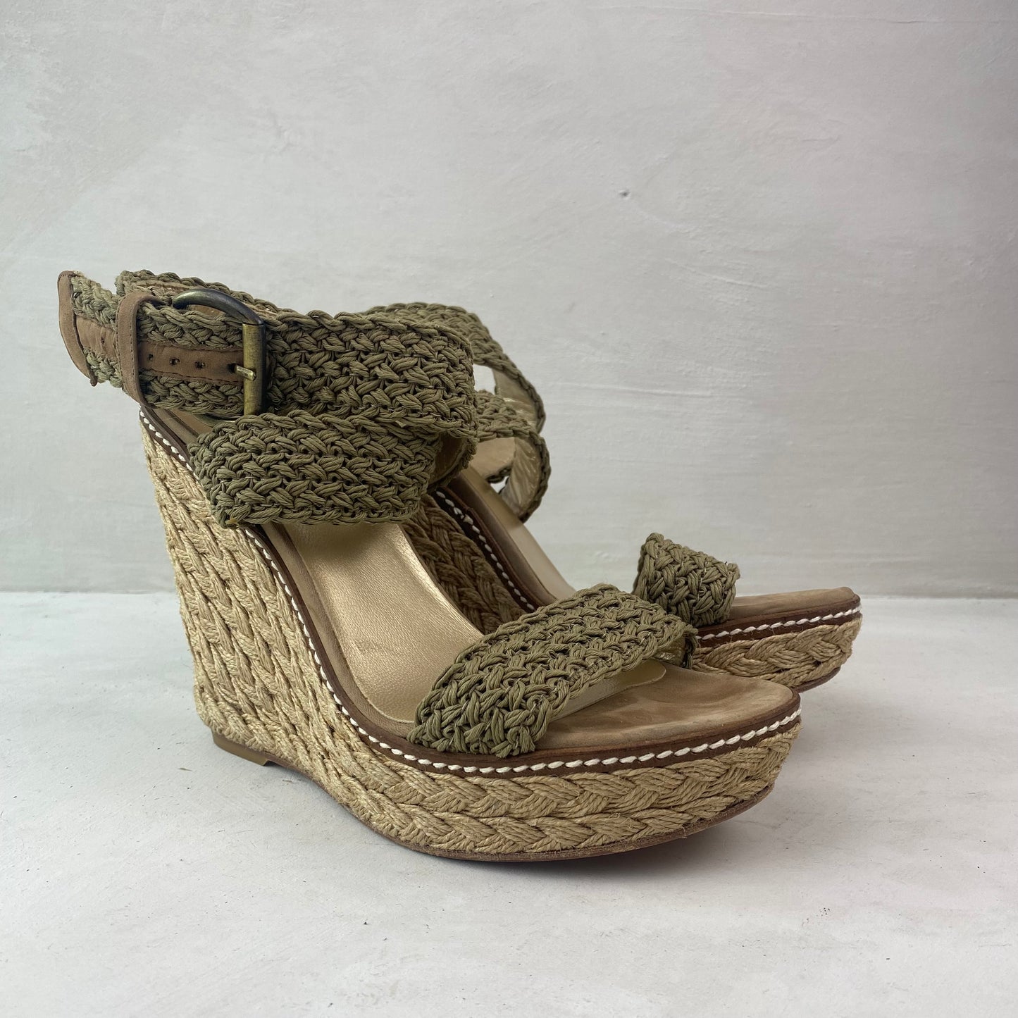 Stuart Weitzman Ladies Wedge Shoes Size 38.5