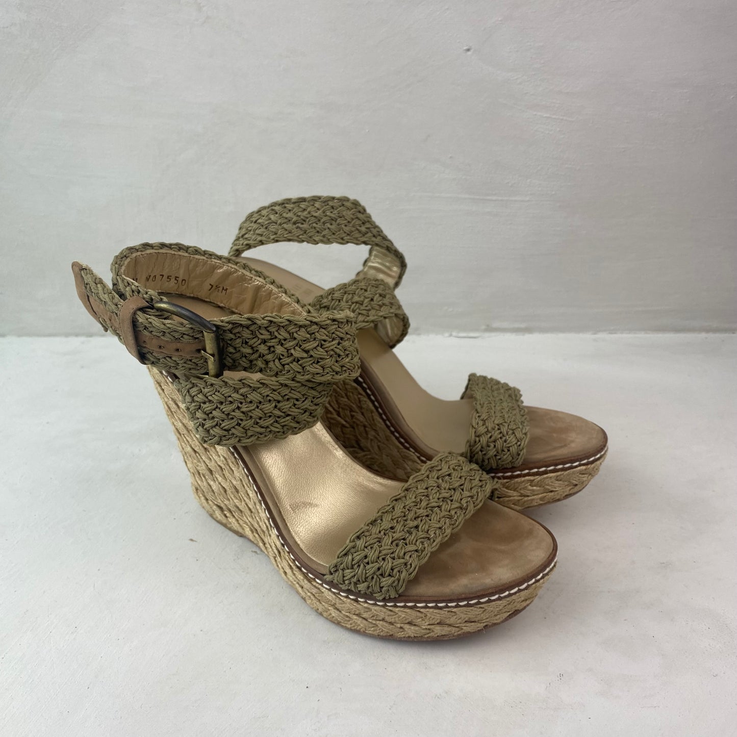 Stuart Weitzman Ladies Wedge Shoes Size 38.5