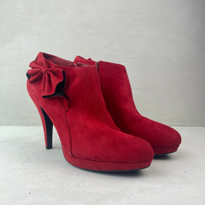 impo Ladies Red High Heel Shoes Size 43