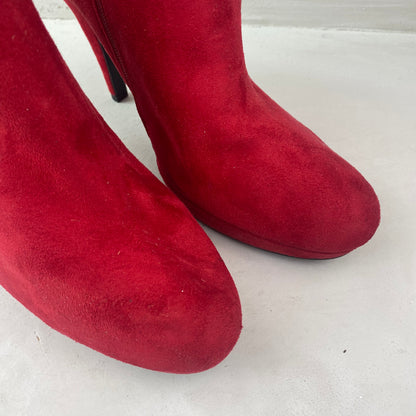 impo Ladies Red High Heel Shoes Size 43