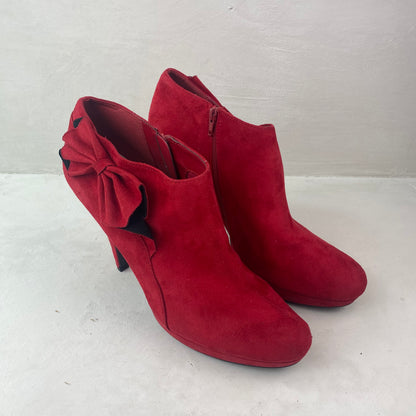 impo Ladies Red High Heel Shoes Size 43