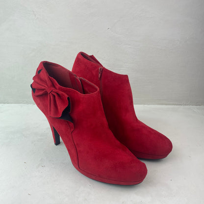 impo Ladies Red High Heel Shoes Size 43