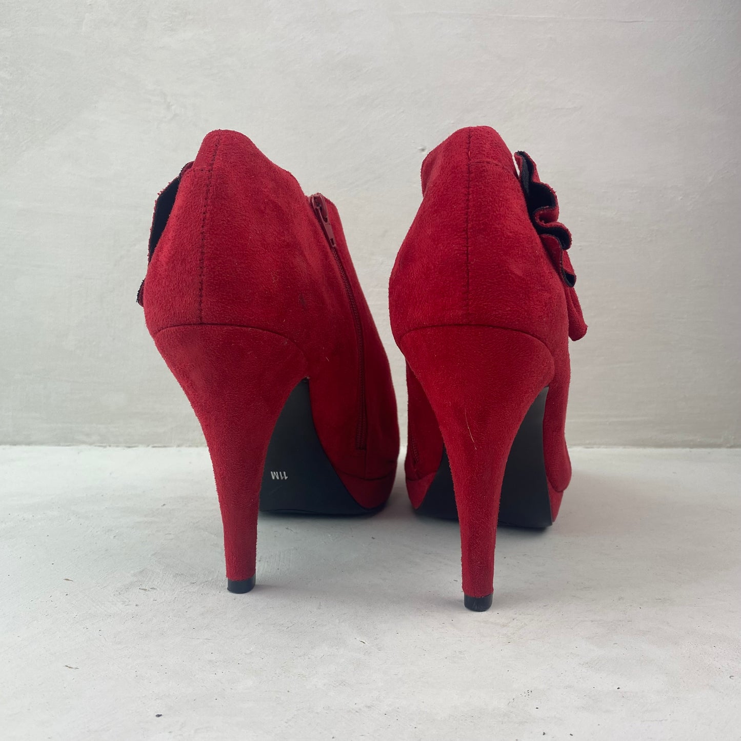 impo Ladies Red High Heel Shoes Size 43