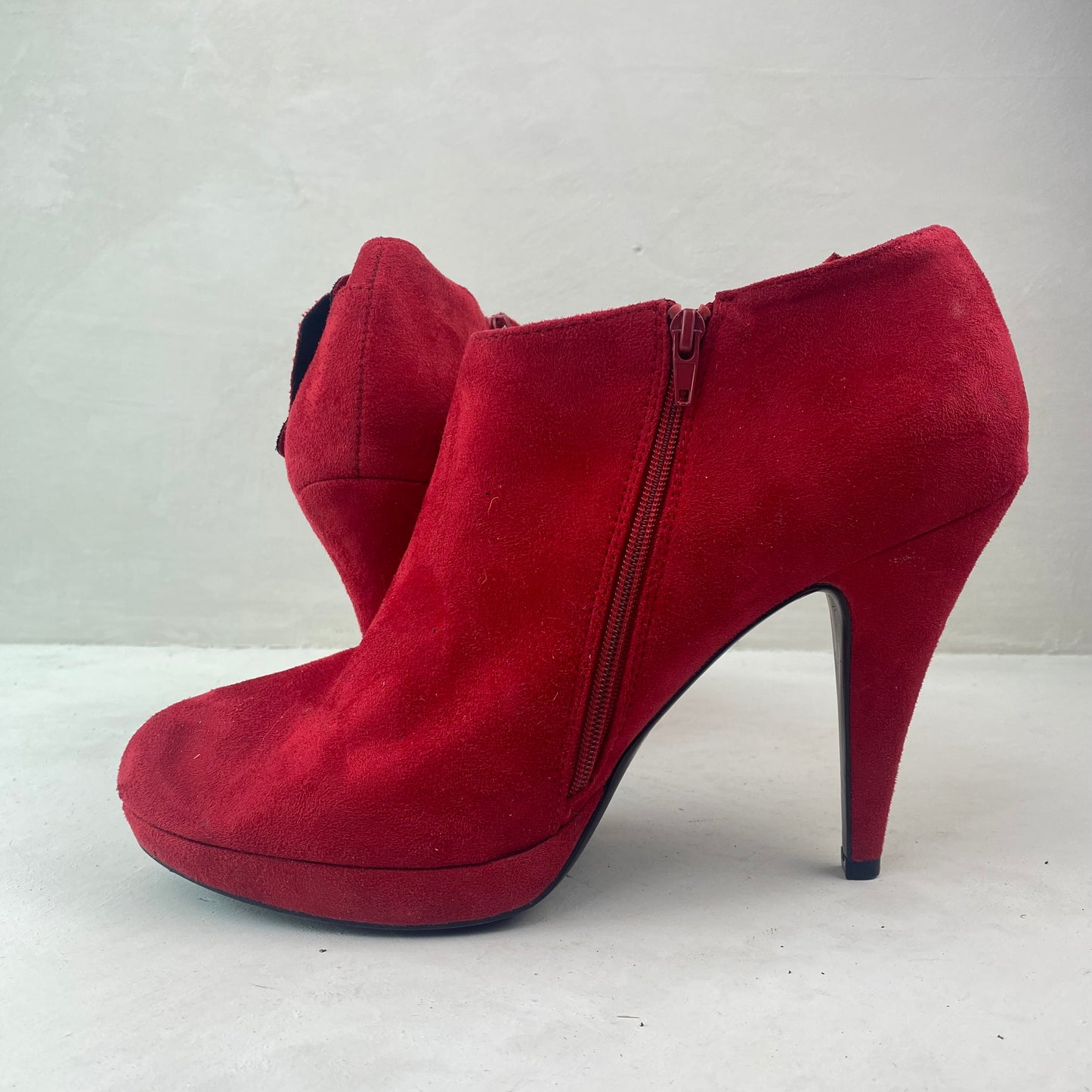 impo Ladies Red High Heel Shoes Size 43