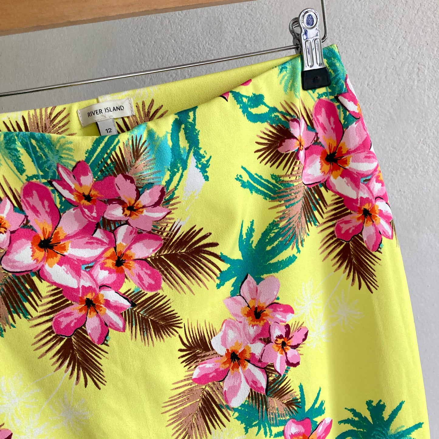 River Island Womens Floral Skirt Size EU38/UK12