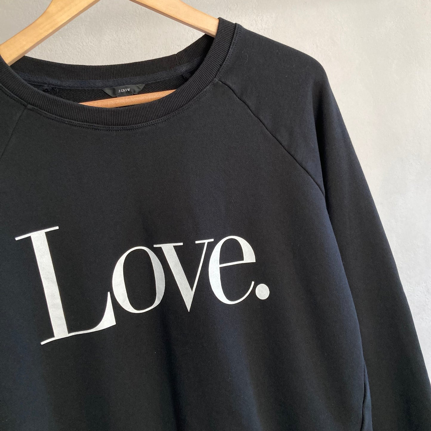 J.Crew Womens ''Love'' Sweatshirt Size S