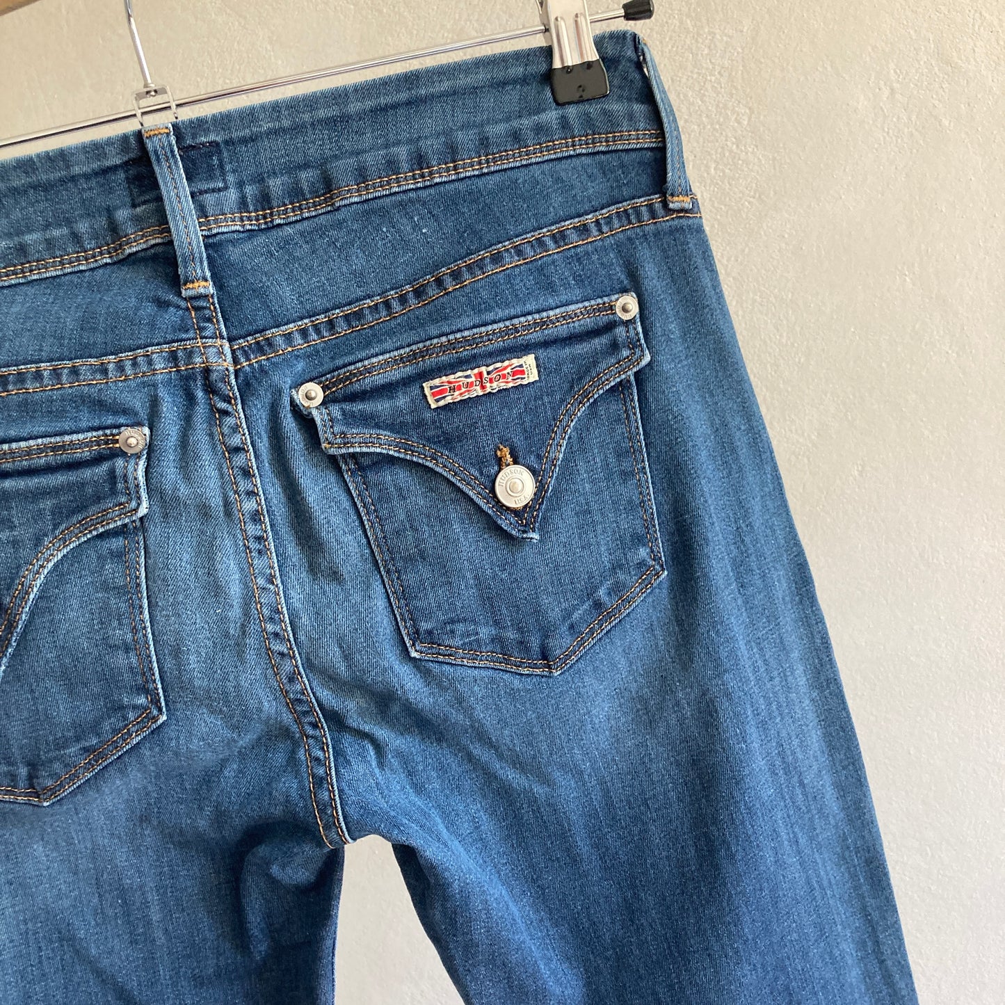 Hudson Ladies Blue Jeans Size 38