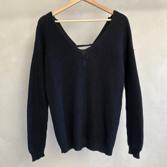 Womens Open Back Jumper Size XS