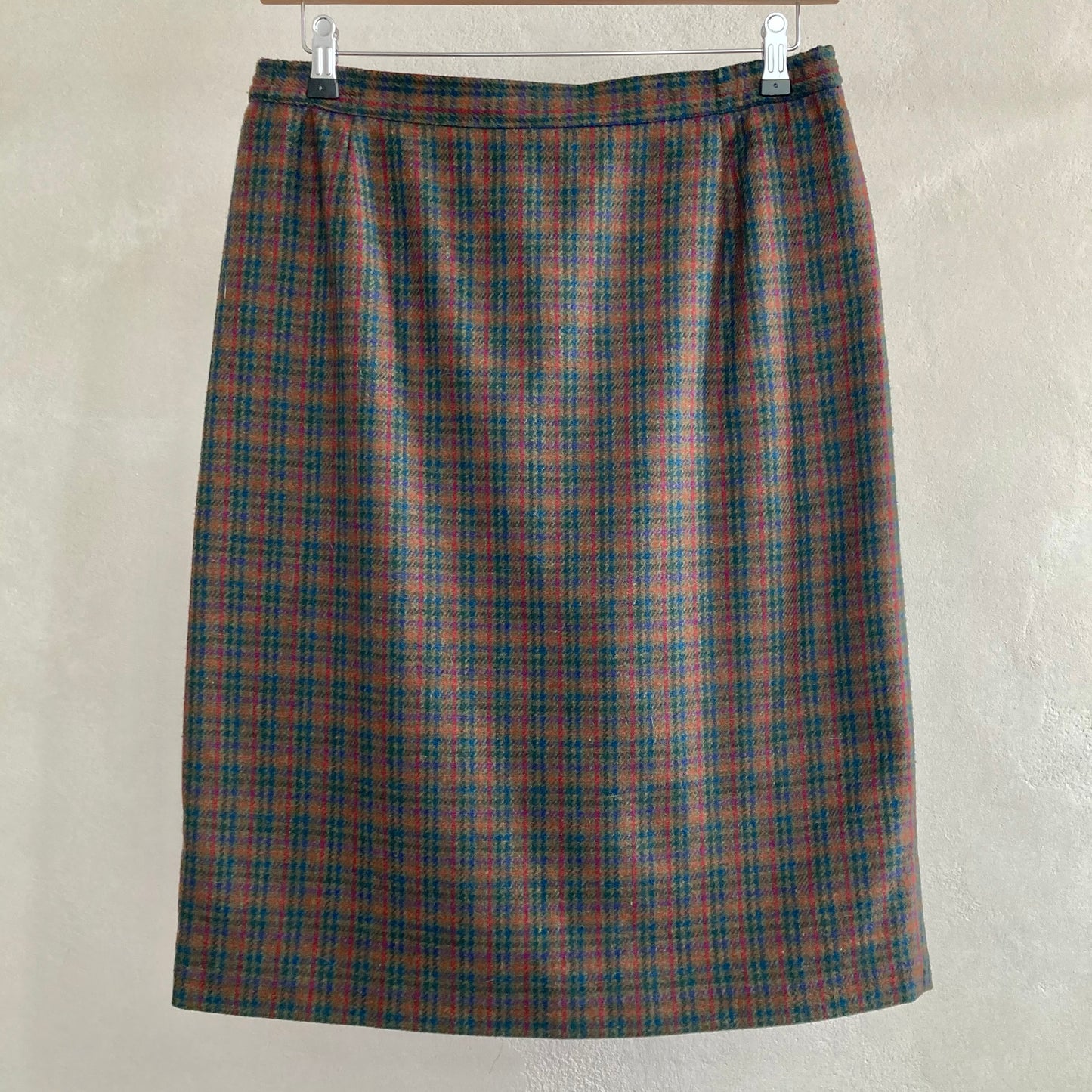 Vintage Womens Woollen Skirt Size 44