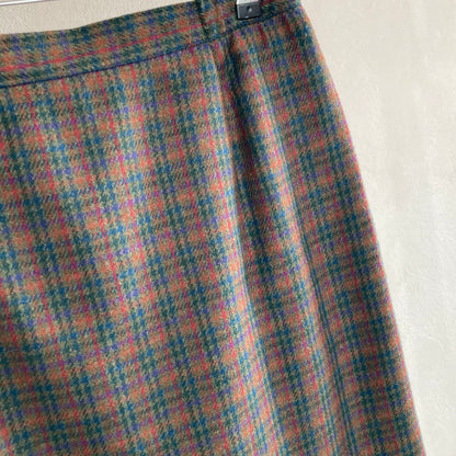 Vintage Womens Woollen Skirt Size 44