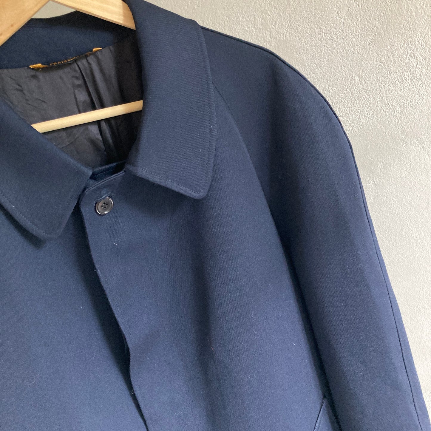 FRAIZZOLI & C Meeste Villane Mantel Suurus 56 / 2XL