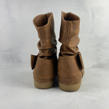 Ladies Brown Ankle Boots Size 40