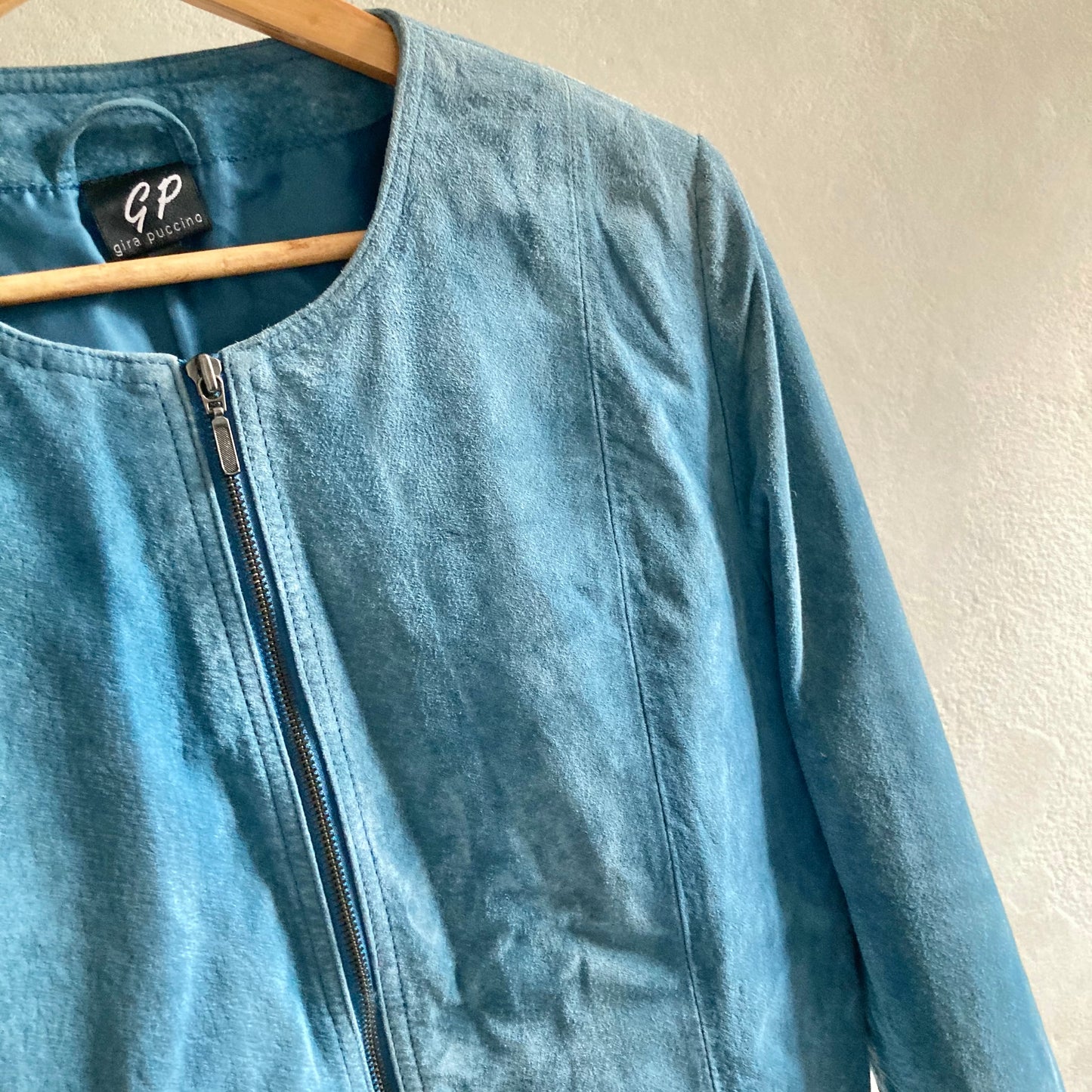 Vintage Womens Suede Jacket Size 38