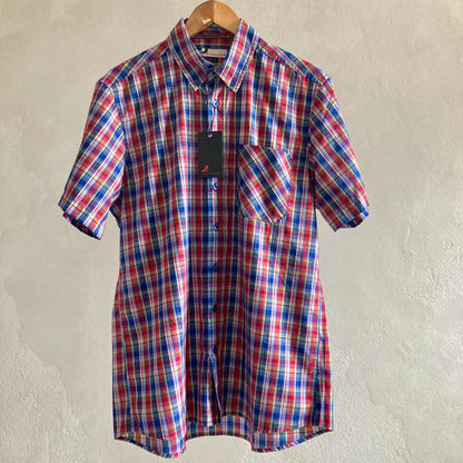 Dressmann Mens Casual Short Sleeve Shirt Size L