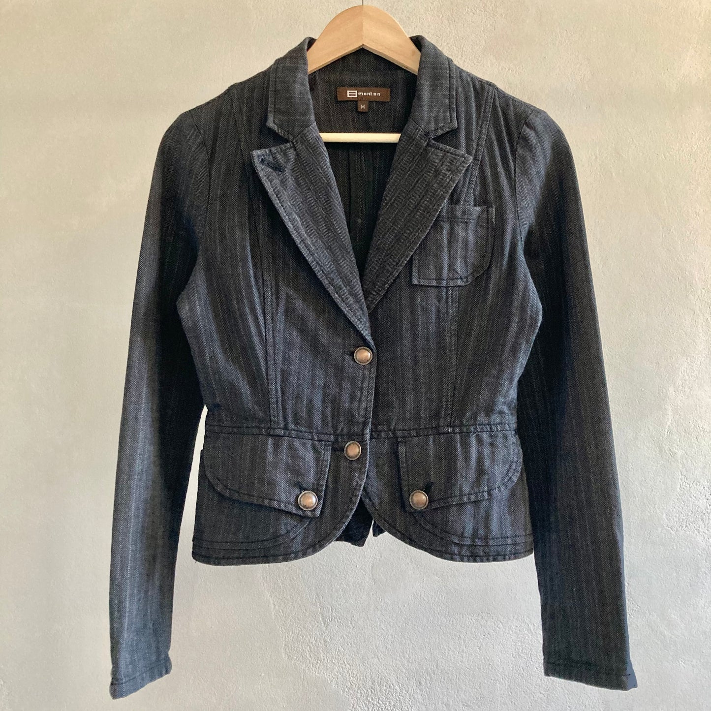 Monton Womens Blazer Jacket Size M