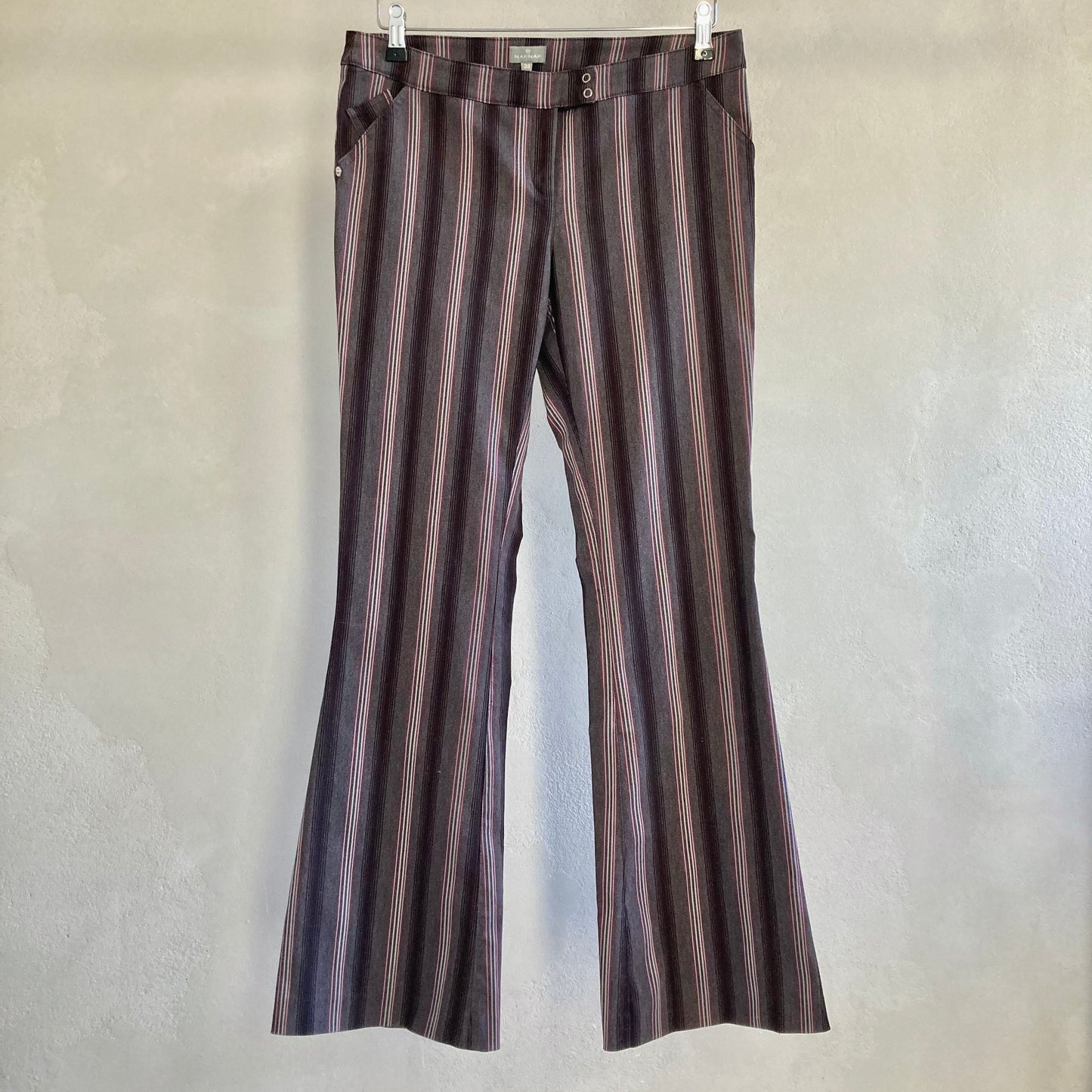 Naf Naf Womens Flare Trousers Size 38