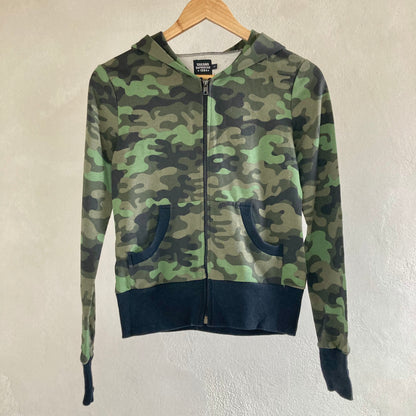 Womens Camo Hoodie, Sweatshirt Size S