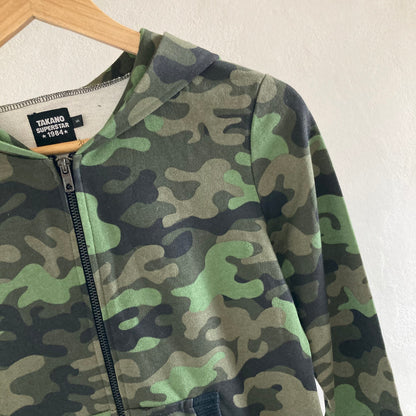 Womens Camo Hoodie, Sweatshirt Size S