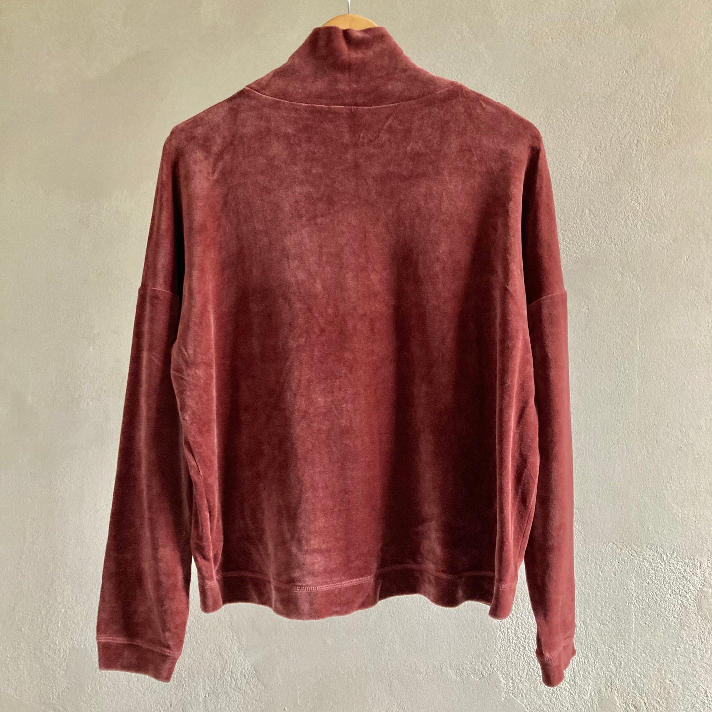 Cos Womens Velour Sweatshirt Size XS