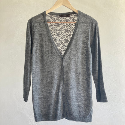 Womens Lace Cardigan Size M
