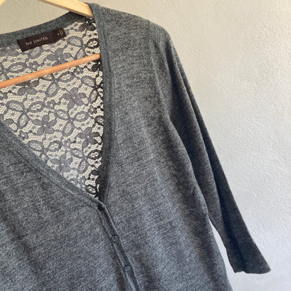 Womens Lace Cardigan Size M