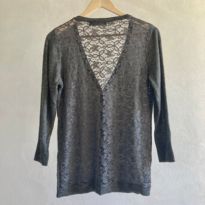 Womens Lace Cardigan Size M