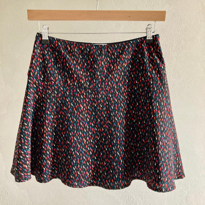 Womens Colourful Mini Skirt Size 36