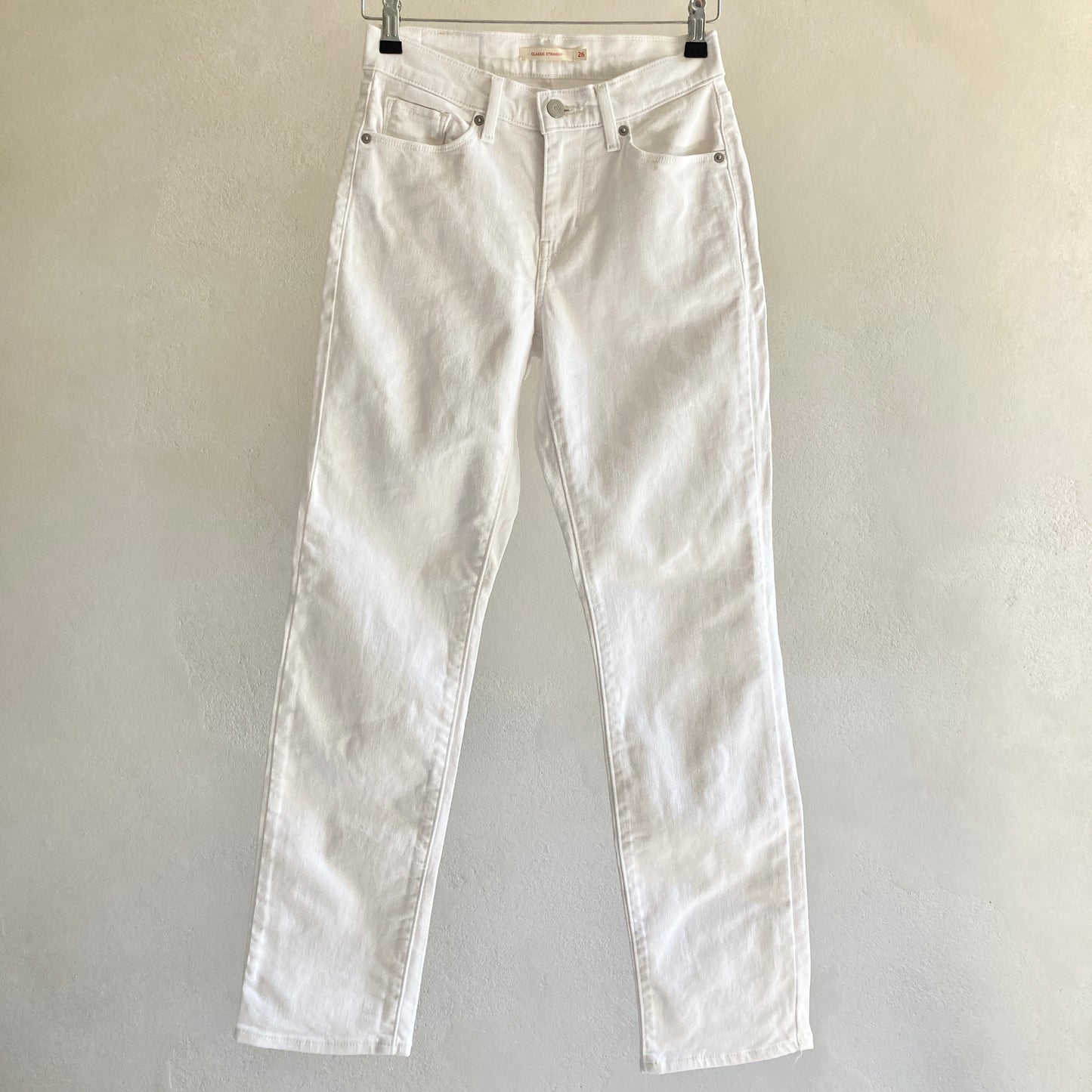 Levi's Womens Classic Fit White Jeans Size 36