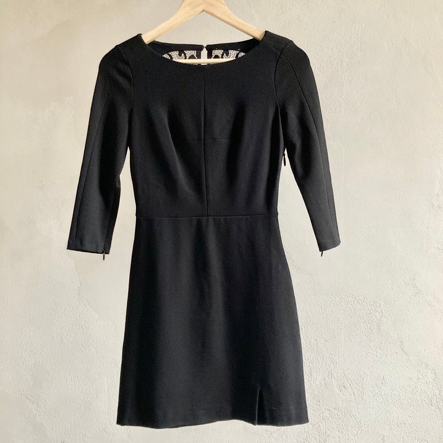 Womens 3-4 Sleeve Party Dress Size XS