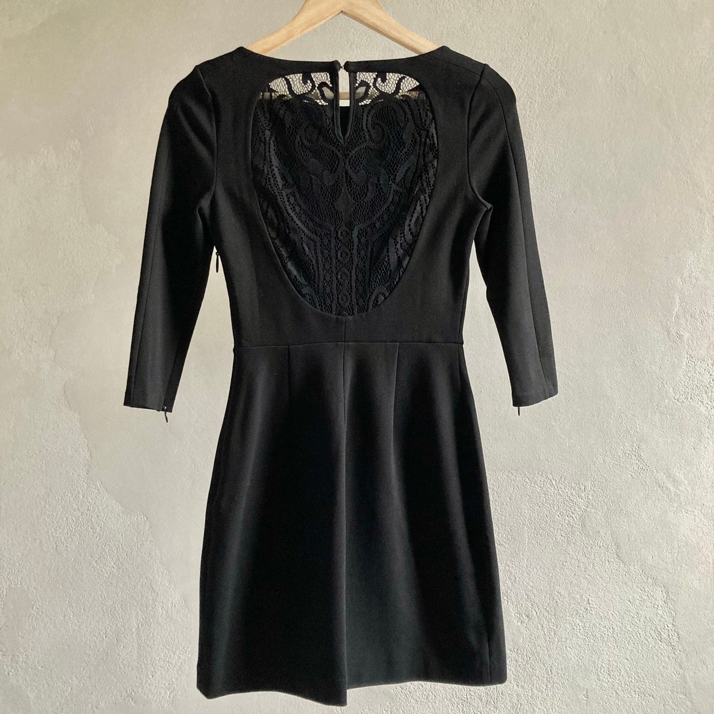 Womens 3-4 Sleeve Party Dress Size XS