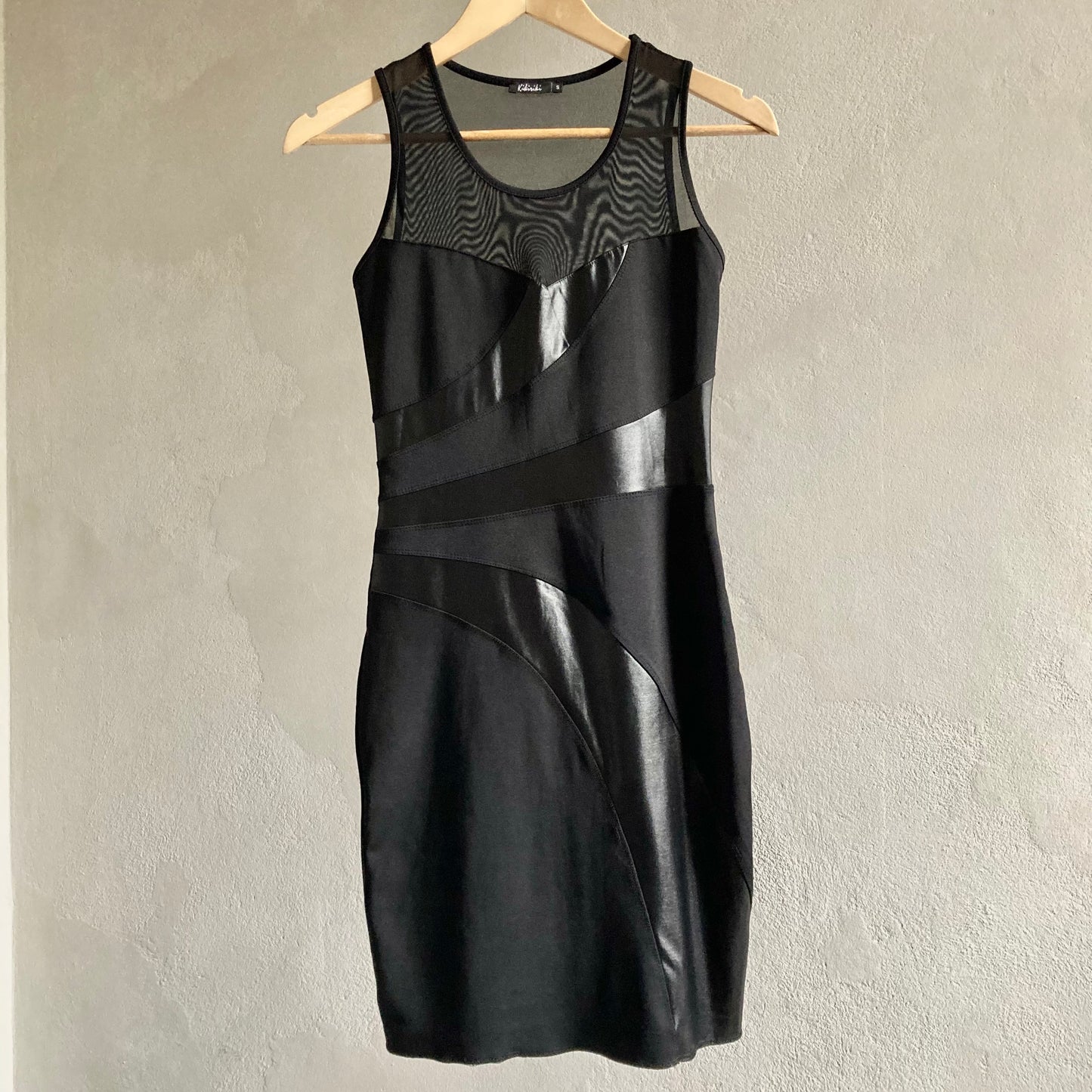 Womens Sleeveless Bodycon Dress Size S