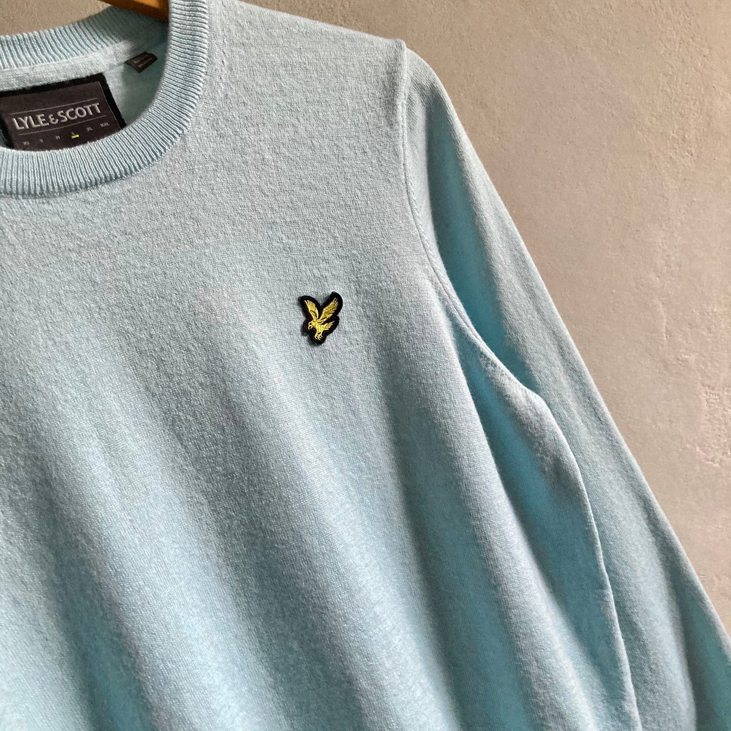 Lyle&Scott Mens Merino Wool Pullover Size M