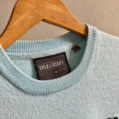 Lyle&Scott Mens Merino Wool Pullover Size M