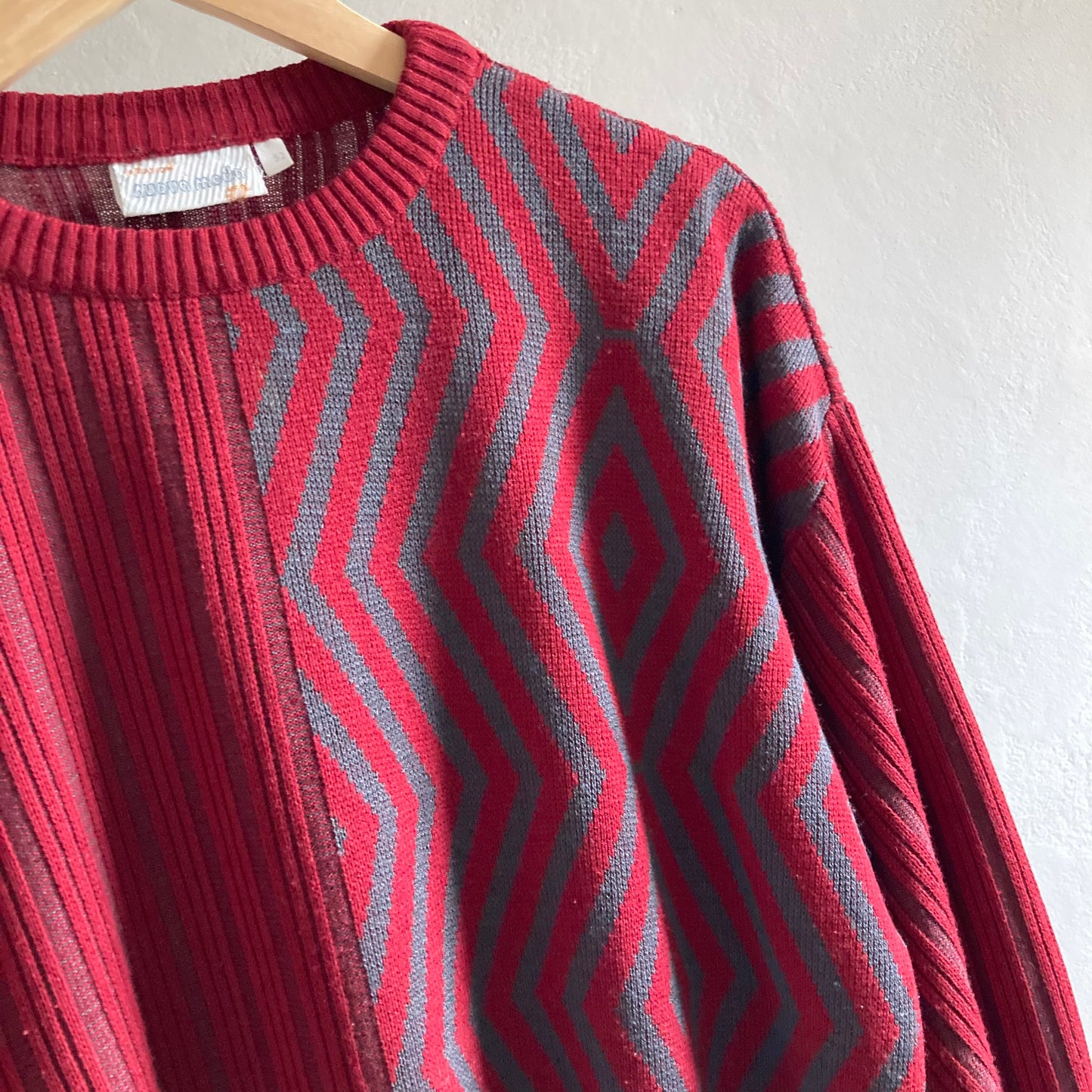 Vintage Meeste Kampsun, Pullover Suurus L