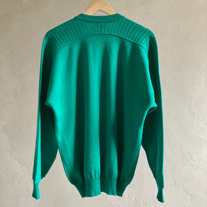 Vintage Meeste Villane Kampsun pullover Suurus L