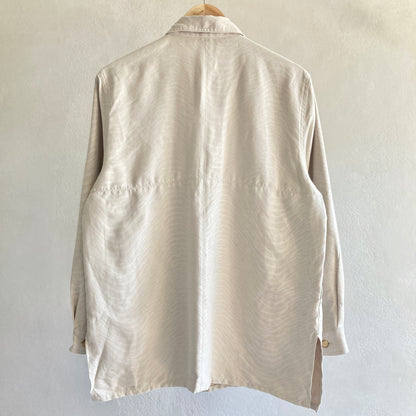 Vintage Womens Faux Suede Shirt Size 42