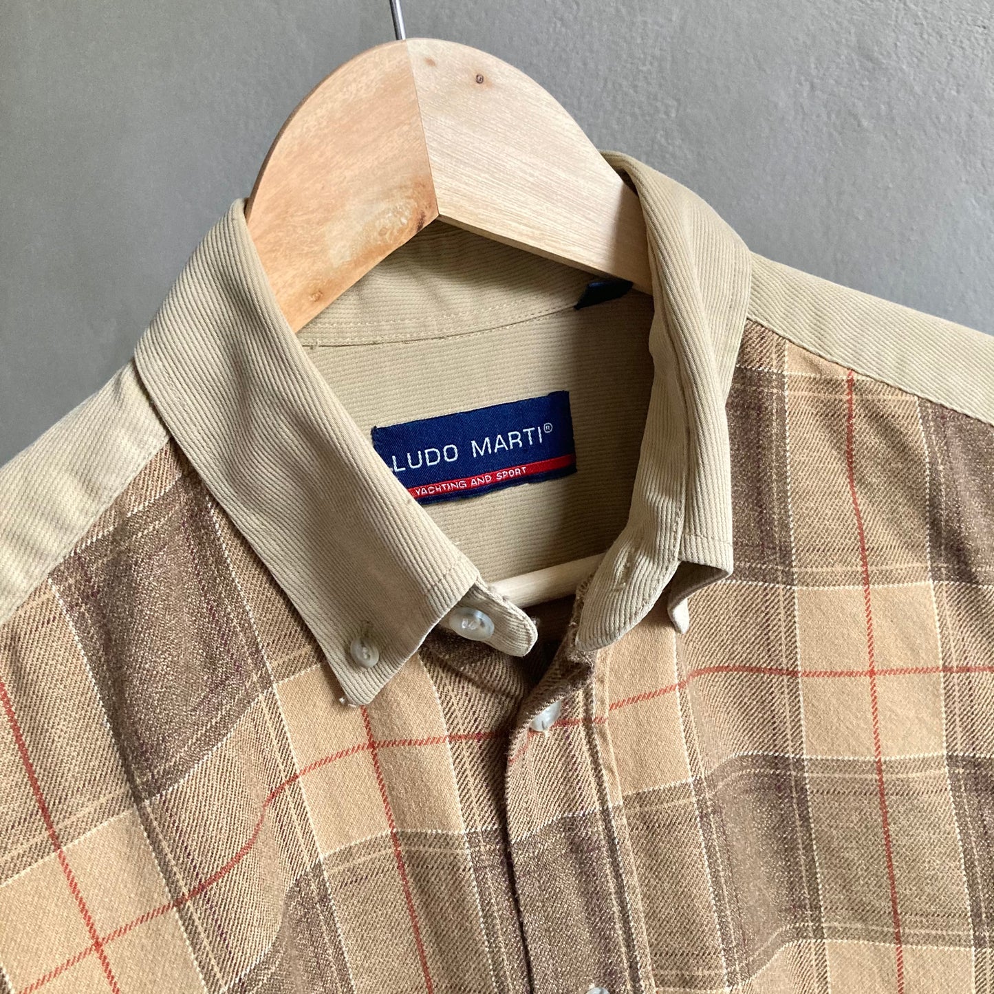 Mens Casual Cotton Shirt Size M