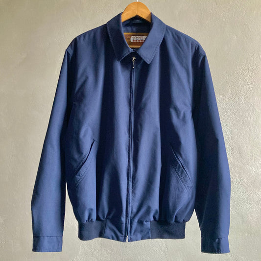 Vintage Luhta Meeste Denim Bomberjakk Suurus L