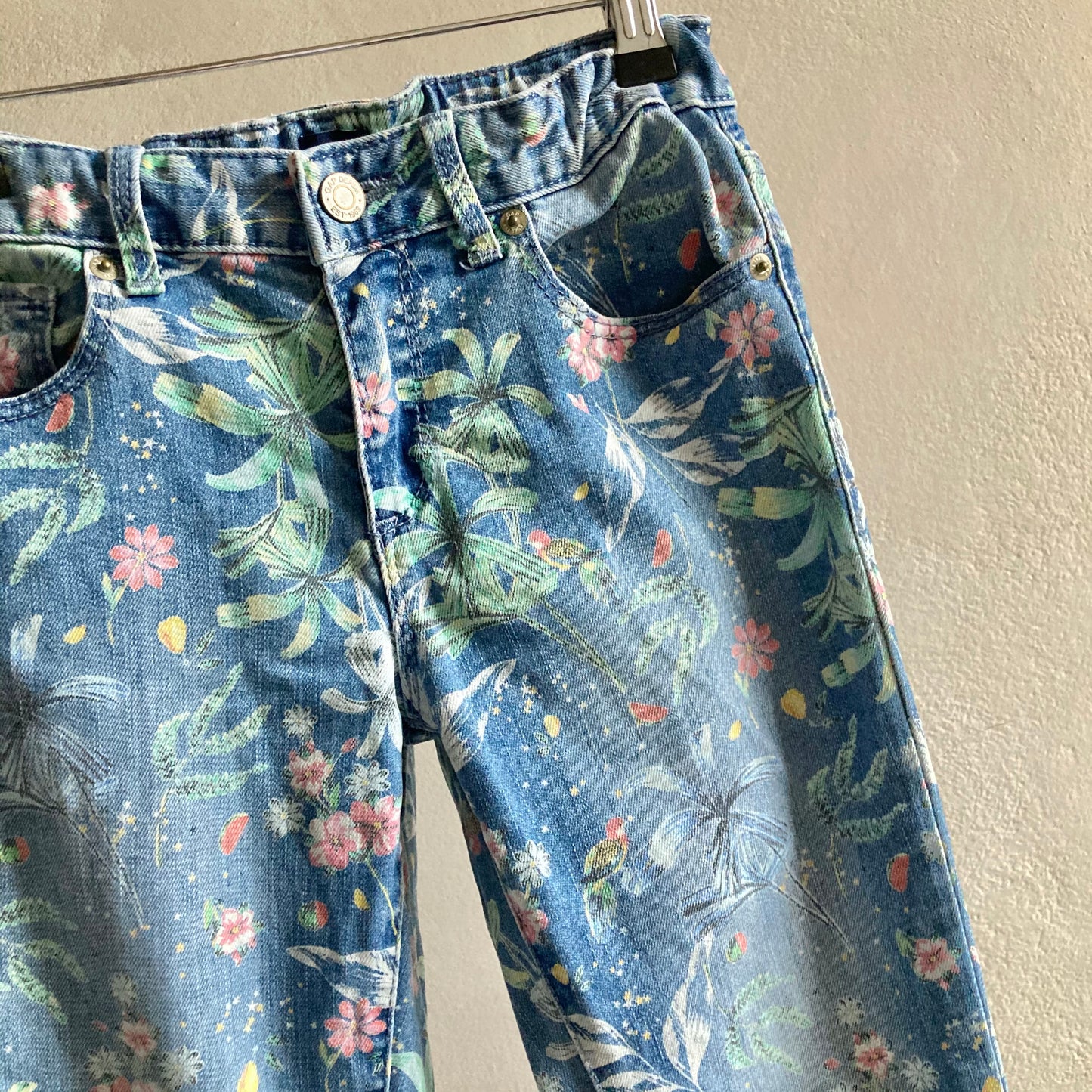 Gap Girls Floral Jeans Size 146-152