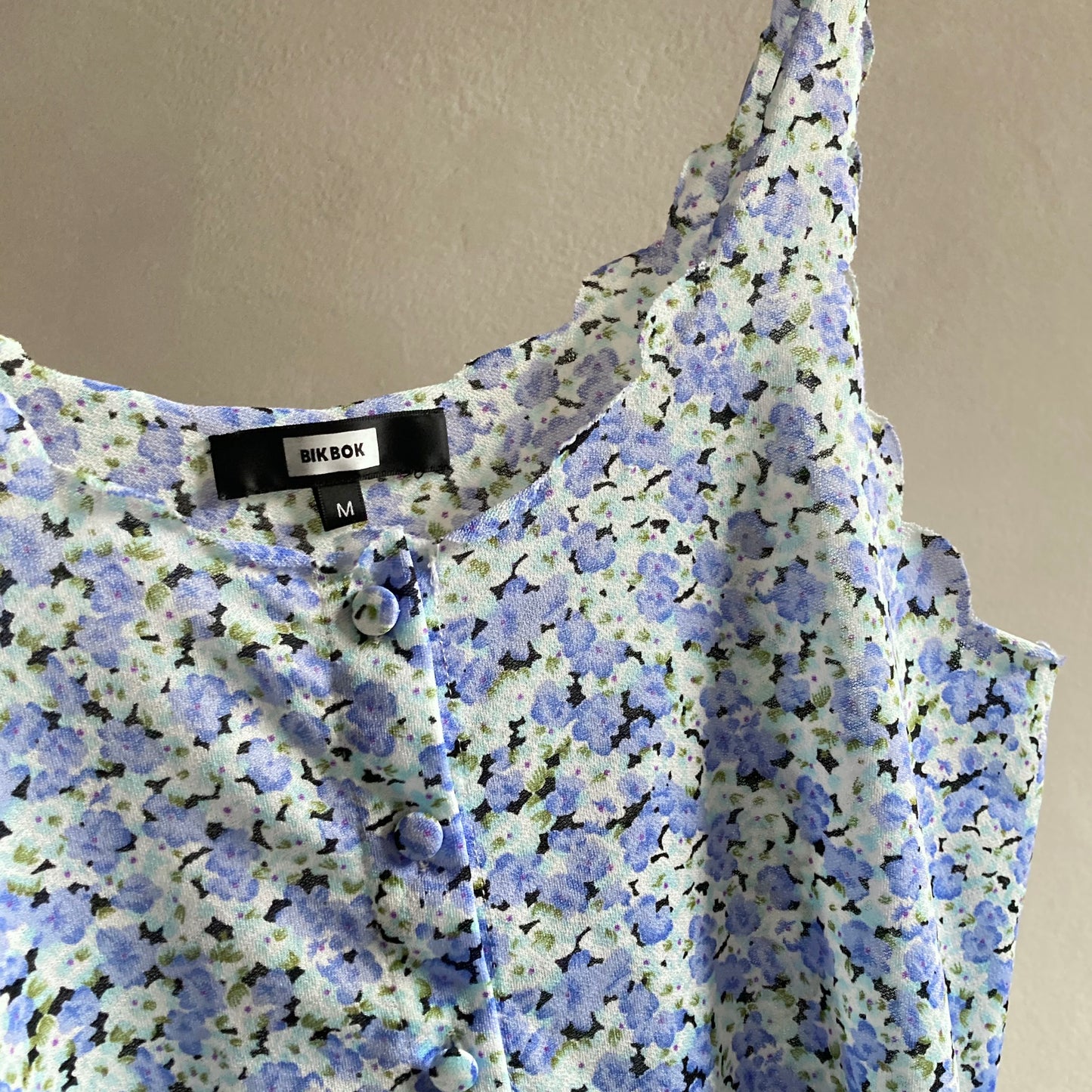 BikBok Womens Floral Top Size M