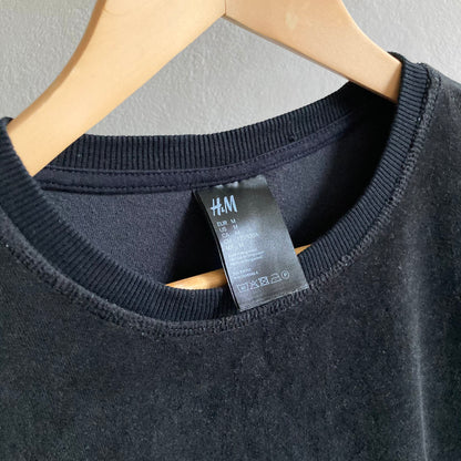 H&M Mens Velour Sweatshirt Size M