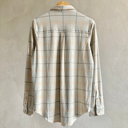 Quince Womens Soft Check Shirt Size M