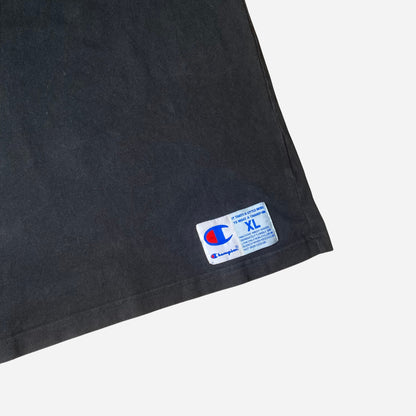 Champion Unisex Black T-Shirt Size XL