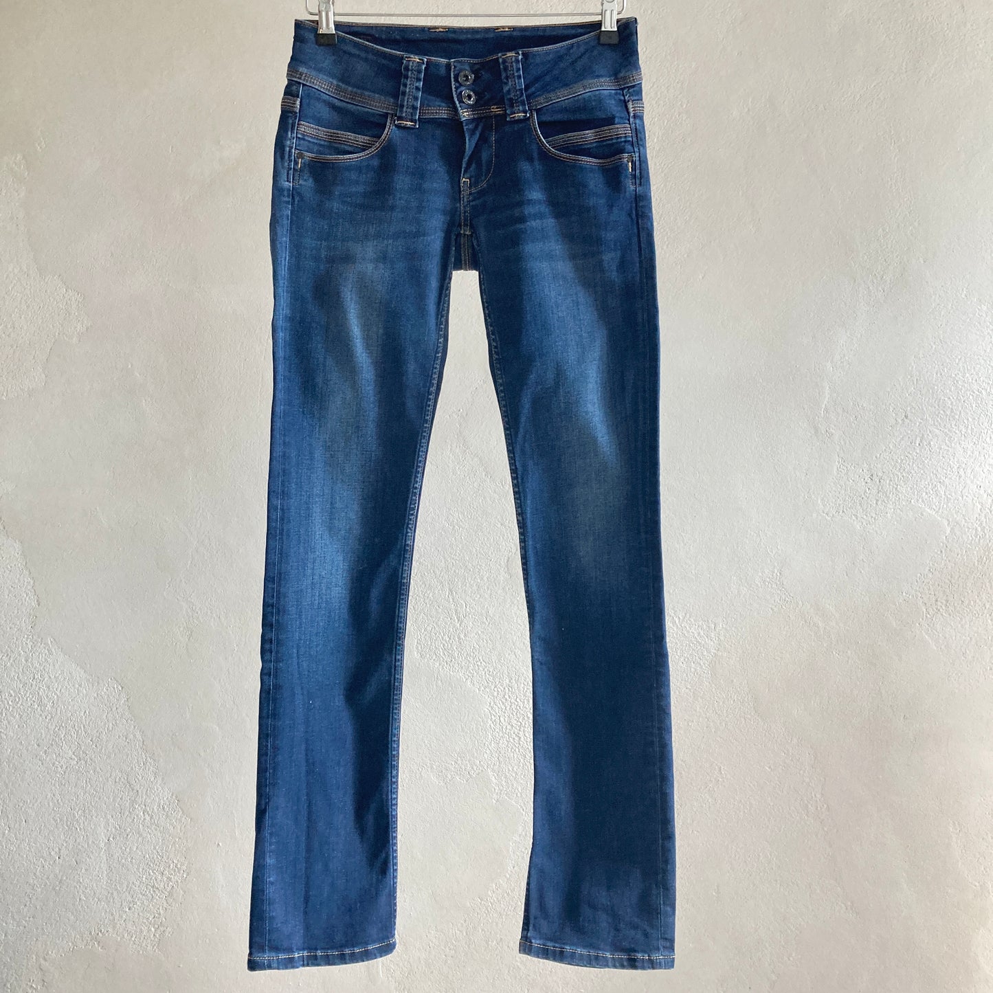 Pepe Jeans Womens Low Waist Jeans Size 38