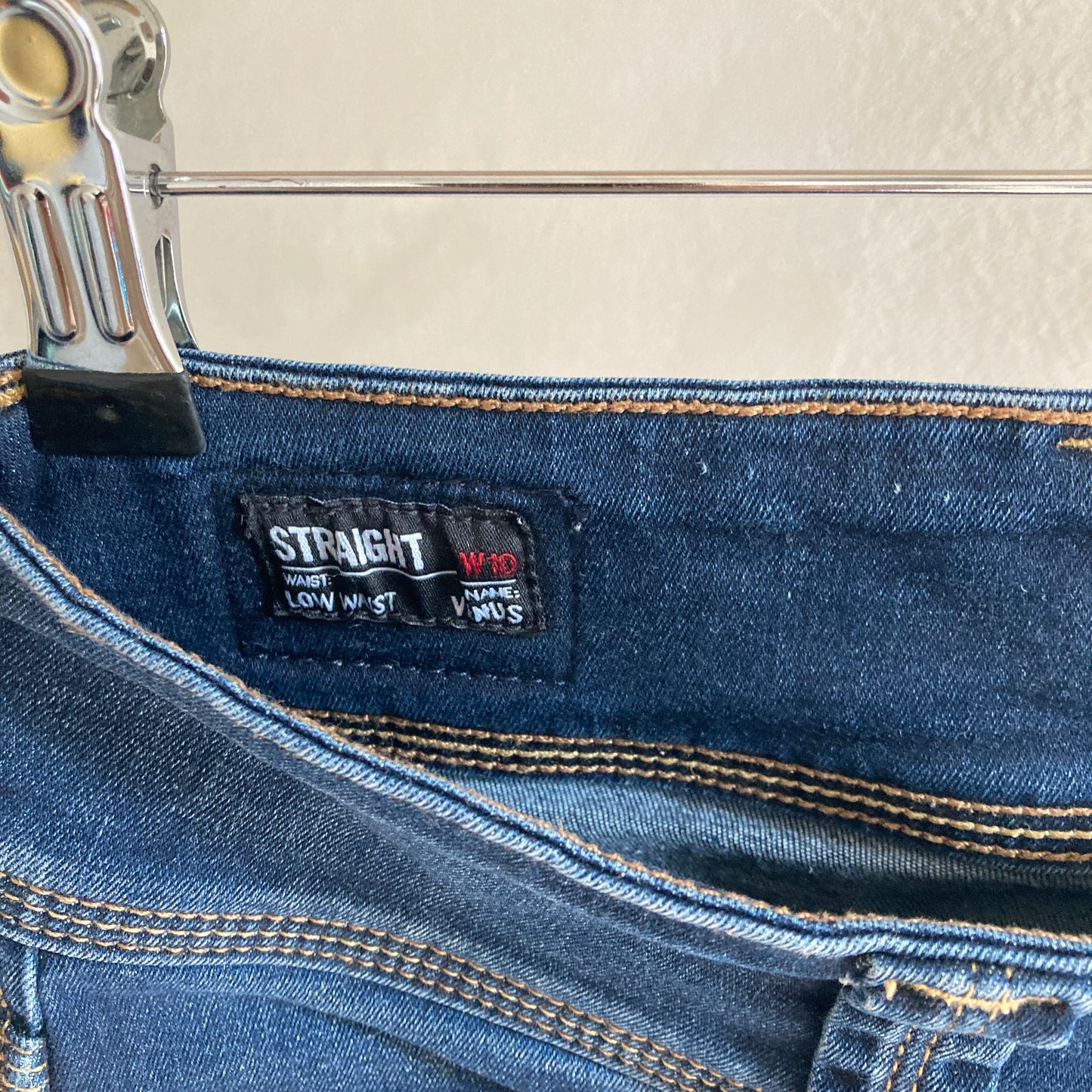 Pepe Jeans Womens Low Waist Jeans Size 38