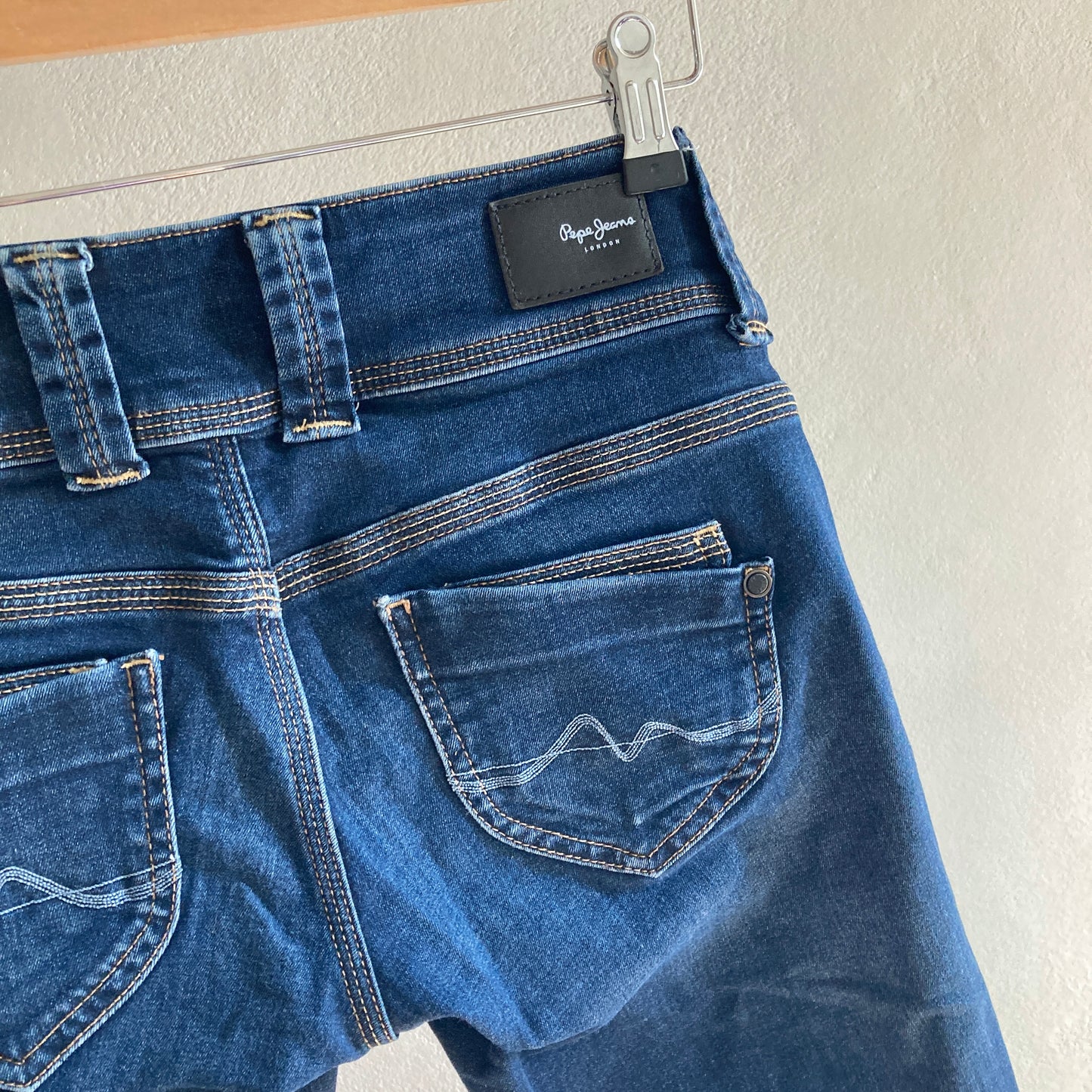 Pepe Jeans Womens Low Waist Jeans Size 38