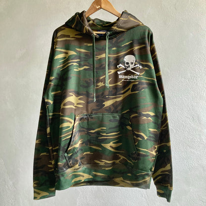 Mens Camouflage Hoodie Size L