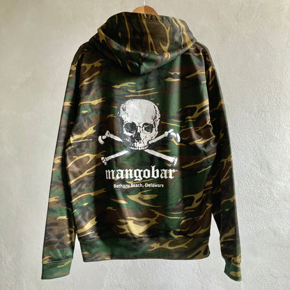 Mens Camouflage Hoodie Size L