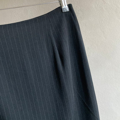 Ralph Lauren Womens Pinstripe Office Skirt Size 36