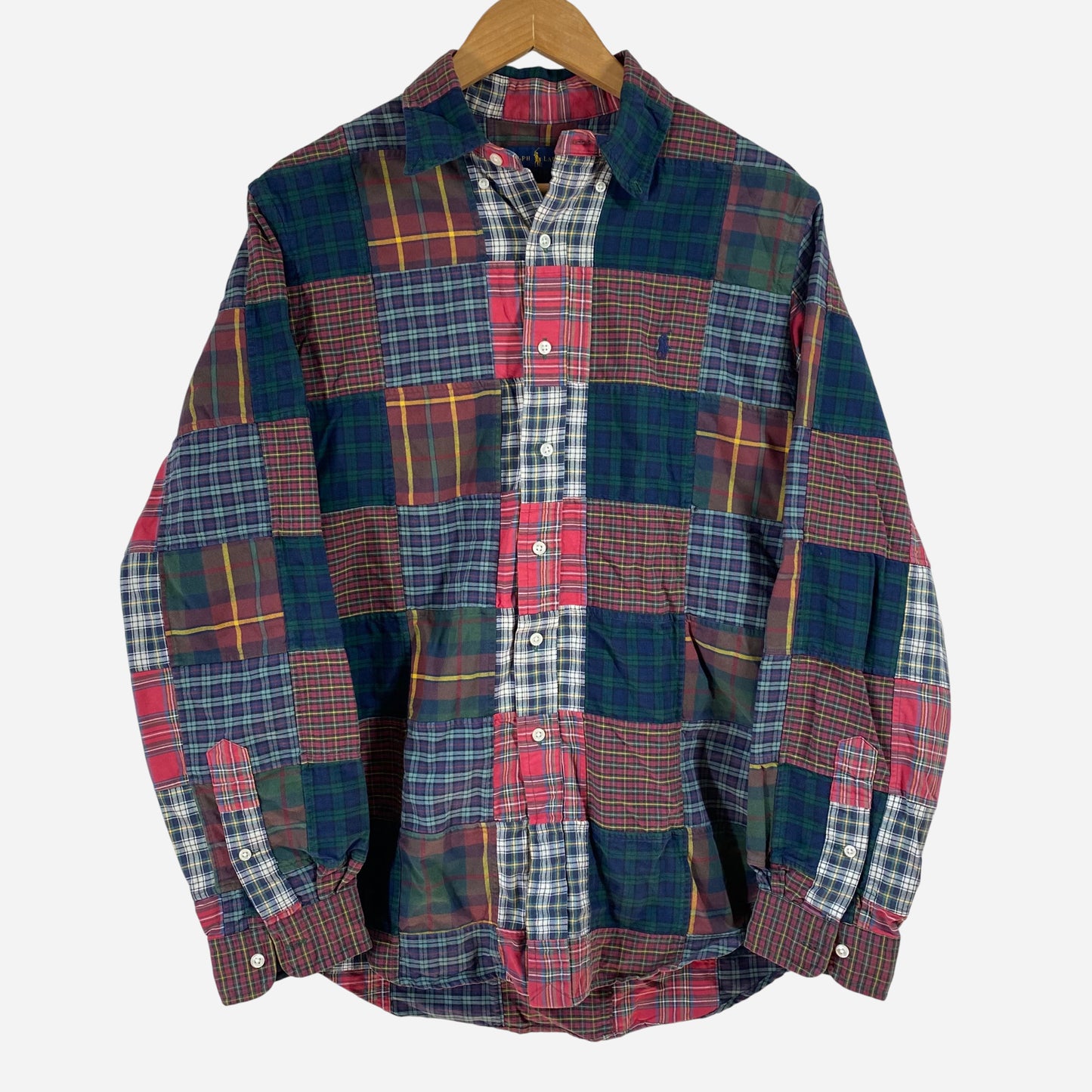 Ralph Lauren Patchwork Meeste Särk Suurus L 